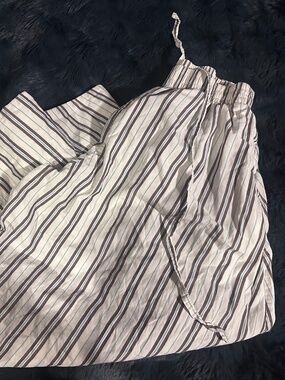 COS wide leg stripe Capri